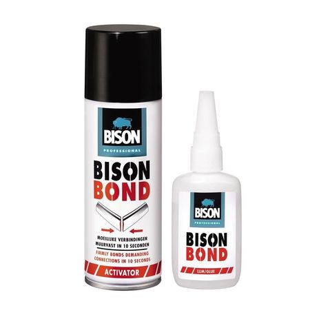 Adeziv bicomponent compus din adeziv instant cianoacrilat și activator spray GRIFFON Bond, 50g+200ml