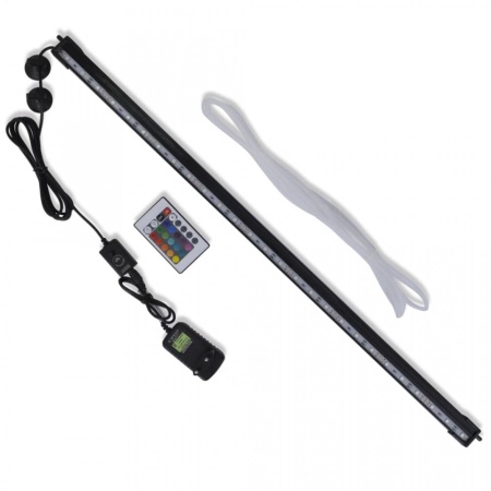 Lumină LED cu Bule pentru Acvariu RGB 71 cm