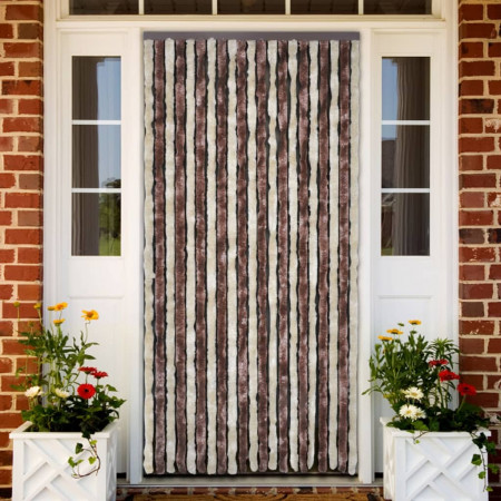 Perdea pentru Insecte 90 x 120 cm Maro-Bej