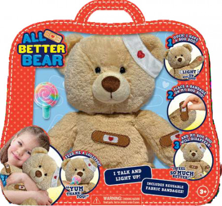 Plus interactiv 30 cm Ursulet All Better Bear vorbeste in limba romana 118400