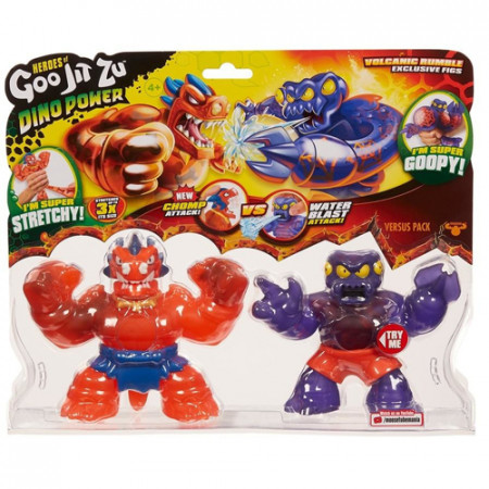 Set 2 figurine Goo Jit Zu Vulcanic Romble 41105