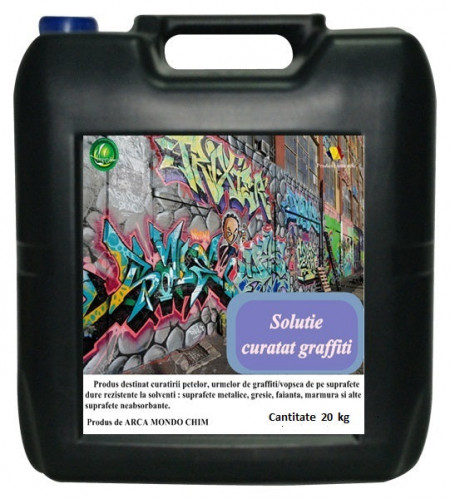 Solutie pentru curatat graffiti Arca Lux, Bidon 20 Kg