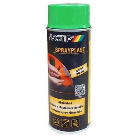 Vopsea spray tunning folie detașabilă MOTIP Sprayplast, 400ml, verde