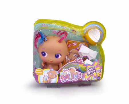 Bebelus The Mini Bellies Mini Yummy Fetita cu par roz 15539-29664
