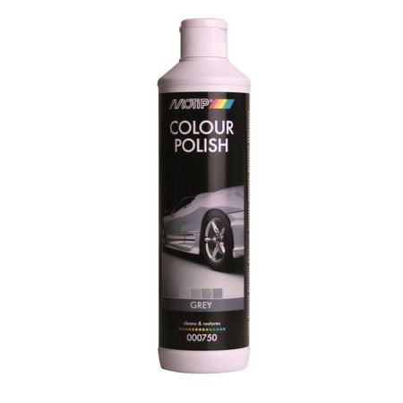 Polish color pentru suprafețe vopsite MOTIP Colour Polish, 500ml, gri