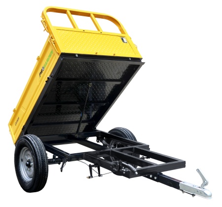 ProGARDEN Campo RM500CT remorca 500kg minitractor, 1 osie, prindere cupla