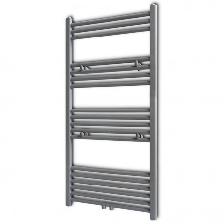 Radiator port-prosop încălzire centrală baie, drept, 600x1160 mm, gri