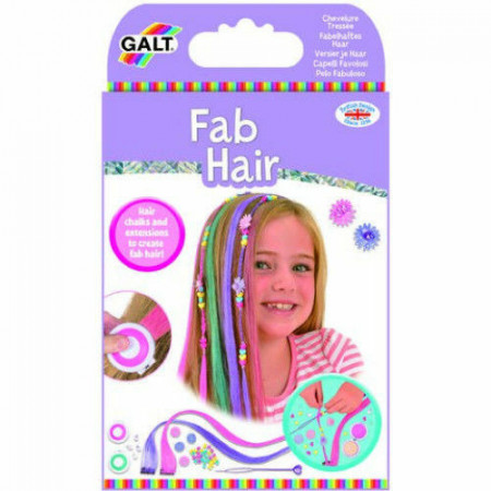 Set creativ - Accesorii pentru par pentru fetite Galt
