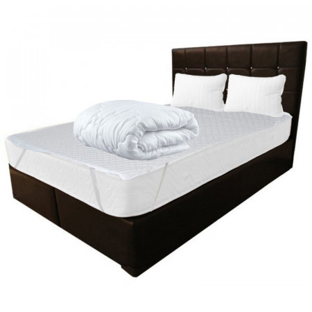 Set Saltea cu arcuri Dafin 160x200x22 plus 2 perne 50x70 plus Husa hipoalergenica plus Pilota microfibra iarna 180x200