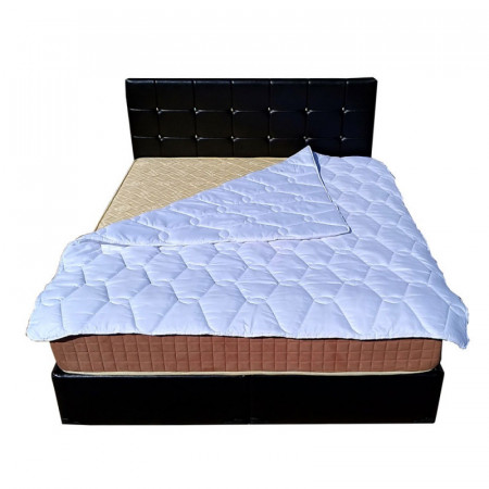 Set Saltea Superortopedica Lux ROMA 140x200x23 plus Pilota microfibra vara 180x200
