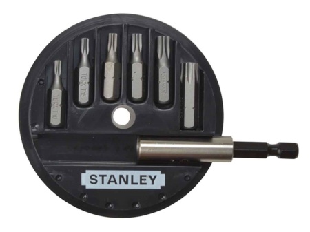 Stanley 1-68-739 Set 7 piese1/4" - Torx: T10, T15, T20, T25, T30, T40 + adaptor magnetic