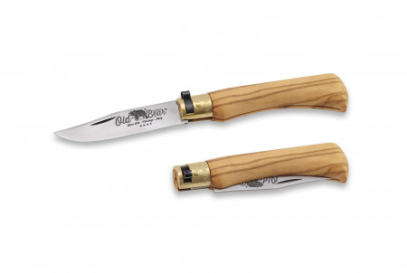 Briceag Old Bear Classic Olive wood, lama 80 mm