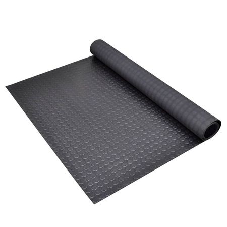 Covor anti-alunecare, 1,5x2 m, cauciuc, cu puncte, 3 mm
