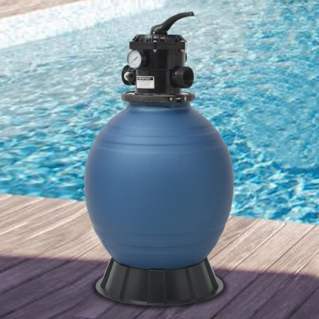 Filtru cu nisip pentru piscine 45,72 cm/460 mm rotund, albastru