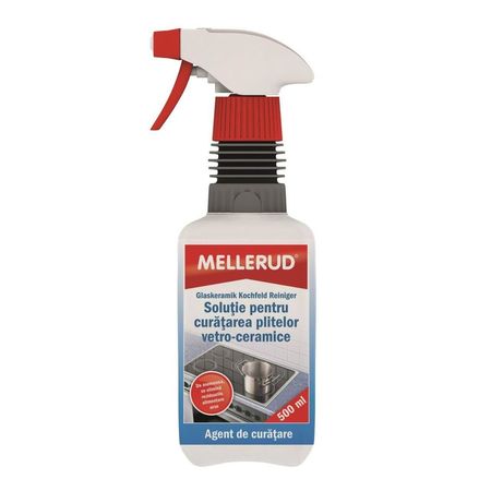 Soluție pentru curățarea plitelor vitro-ceramice MELLERUD, 0,5L