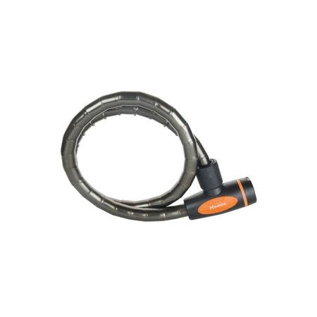Cablu antifurt bicicletă MASTERLOCK 8228EURDPRO, oțel, 1m, Ø18mm, clasă securitate 7/15, cheie