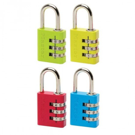 MASTERLOCK Lacat 7630EURDCOL bagaje corp alumini