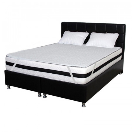 Set saltea Roza Super Lux Ortopedica 180x200x26 plus 2 perne microfibra 50x70 plus Husa hipoalergenica