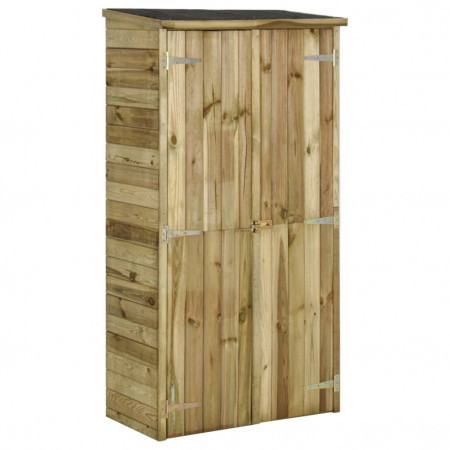vidaXL Șopron scule grădină, lemn de pin FSC, 85 x 48 x 177 cm