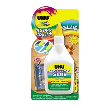 Adeziv universal fără solvent UHU Arts&Crafts Glue, 100ml