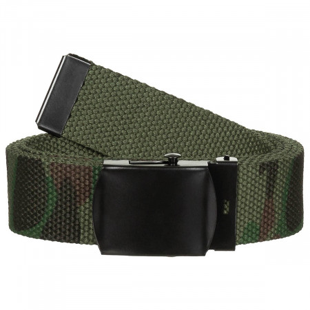 Curea camuflaj, lungime 130 cm, compozitie 80% bumbac 20% polyester