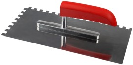 Drisca Inox Zimtata cu Maner de Lemn Rosu - 624071