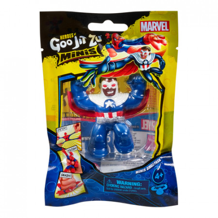Figurina Goo Jit Zu Minis S5 Marvel Catpain America - Sam Wilson 41380-41400