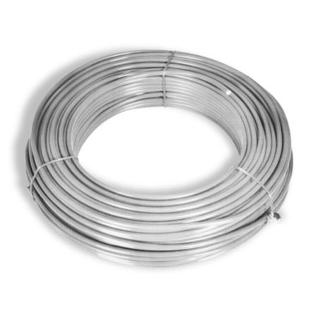 Gard metalic din oțel galvanizat 25 x 1,25 m cu stâlpi