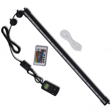Lumină LED cu Bule pentru Acvariu RGB 56,5 cm