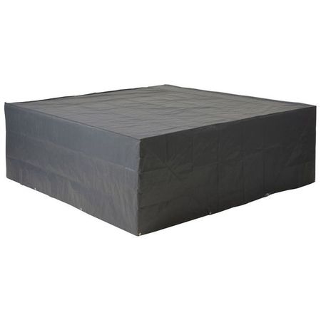 Nature Husă mobilier de grădină, 325 x 205 x 70 cm, gri, PE, 6031611