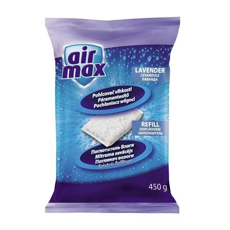 Rezervă pentru absorbant de umiditate BISON Air Max, 450g, parfum lavandă