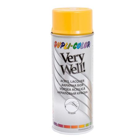 Vopsea spray decorativă DUPLI-COLOR Very Well, RAL 1004 galben aur, 400ml