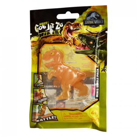 Figurina Goo Jit Zu Minis Jurassic World Amber T-Rex 41311-41308