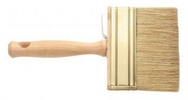 Pensula plafon  cu maner de lemn - 12 buc
