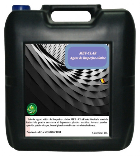Solutie de limpezire - clatire MET CLAR Arca Lux, Bidon 20L
