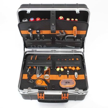 BAHCO Cutie rigidă pentru unelte, cu 55 de unelte, 4750RCW011BNL