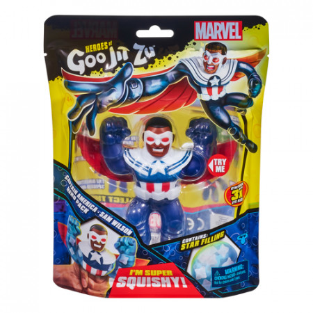 Figurina Goo Jit Zu Marvel Captain Sam Wilson 41367-41371