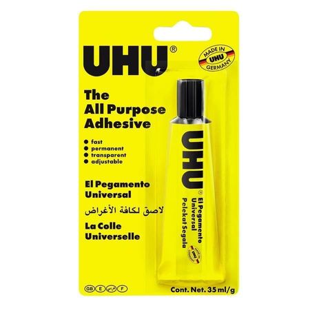 Adeziv universal de uz casnic UHU All Purpose, 35ml (blister)