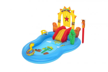 Centru de joaca gonflabil Bestway Wild West Play Center 264 x 188 x 140cm, 53118