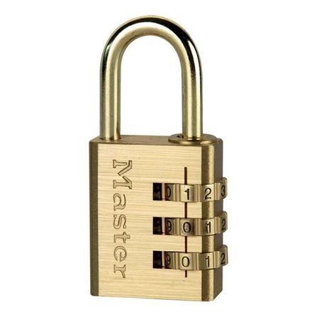 Lacăt bagaje MASTERLOCK 630EURD, corp 30mm, clasă securitate 4/10, cifru