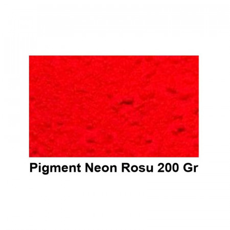 Pigment fluorescent Neon WG Red, 100 gr.
