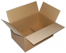 Cutie din Carton Ondulat Natur CO3, 35 x 15 x 15