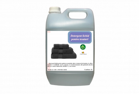 Detergent lichid pentru tesaturi Arca Lux, Bidon 5 L