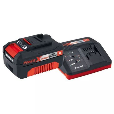 Einhell Set încărcător pentru baterii Power X-Change 18 V 4 Ah 4512042