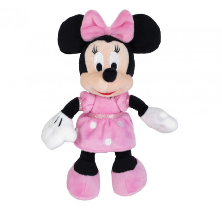 Jucarie de plus Disney Minnie Mouse, 20 cm