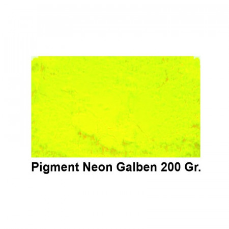 Pigment fluorescent Neon WG Yellow, 100 gr.