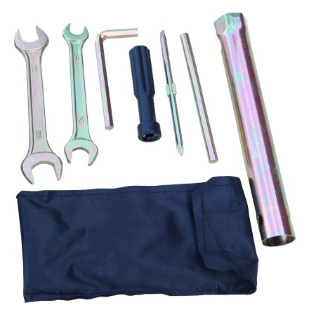 ProGARDEN Campo 703 motocultor 7CP, 2+1 trepte, roti 4.00-8, 2+1 freze, benzina, curele, transmisie aluminiu