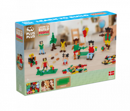 Puzzle Plus Plus Invata sa construiesti oamenii Lumii 275 piese 3933