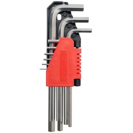 Cheie imbus hexagonală, 1,5 - 10 mm, 9 buc