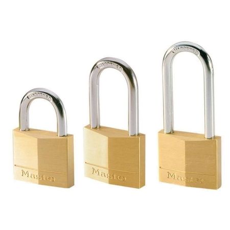 Lacăt din alamă solidă MASTERLOCK 140EURD, corp 40mm, clasă securitate 5/10, cheie